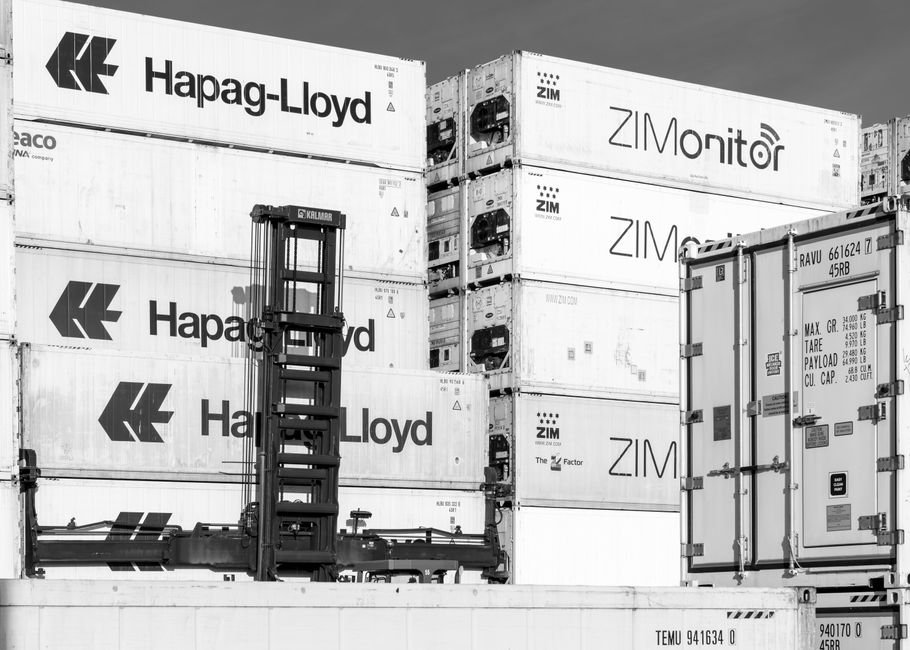 Deutsche Exportlogistik zwischen Werk und Containerterminal