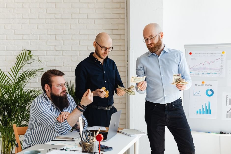 Unterlagen zur Finanzplanung eines Unternehmens